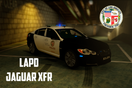 LAPD Jaguar XFR [4K]